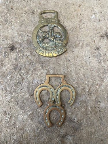 Vintage antique horse - x2,