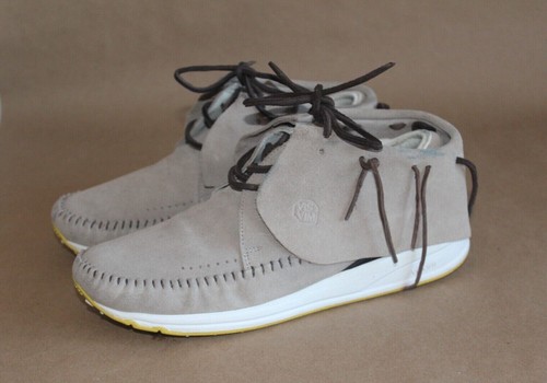 Visvim fbt sand suede - sand, neon