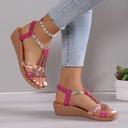 Womens comfy strappy - womens, sandals