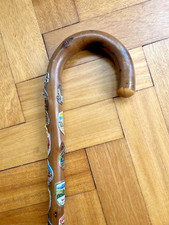 Vintage Wood Hiking Walking