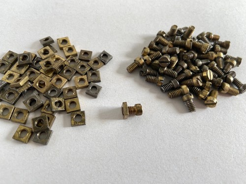 Meccano part nuts bolts - meccano,