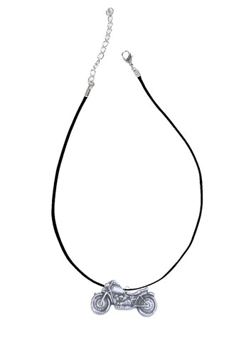 Z29 motorbike pewter pendent - pewter,