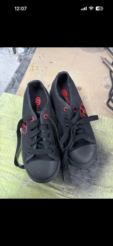 Heelys black canvas roller - black,