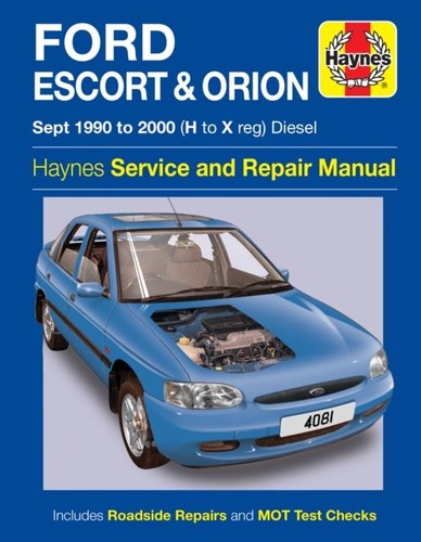 Ford escort orion - escort, &