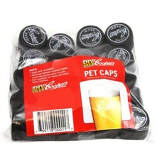 COOPERS Pack of 25 Spare Screw Caps to Fit Coopers 500ml Amber PET Bottles