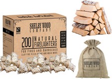 200 Firelighters Eco Wax