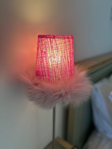 Funky resin lamp shade - funky, with