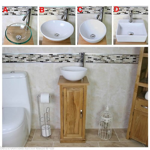 Bathroom vanity unit oak - vanity,