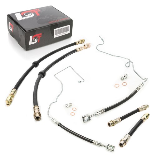 Brake line hose set - line,