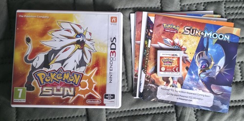 Pokemon sun nintendo 3ds - pokemon,