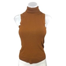 Zara Women's Brown Sleeveless