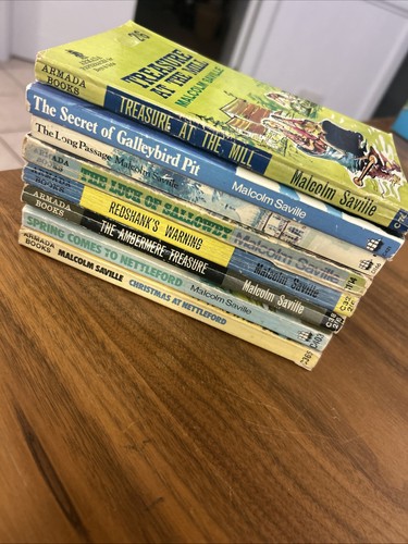 Malcolm saville paperbacks - malcolm,