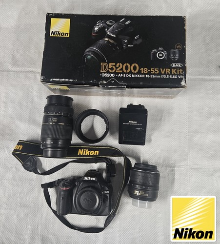 Nikon d5200 dslr camera kit - nikon,