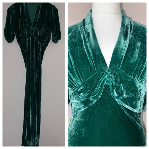 Nancy mac emerald green - emerald, silk