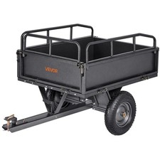VEVOR Steel Dump Cart 10 Cu