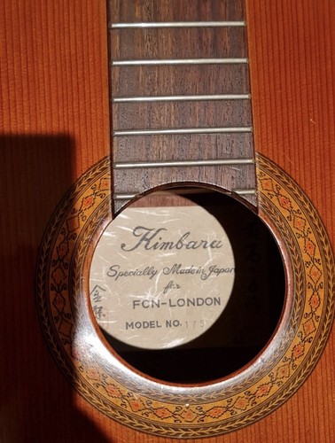 Kimbara classical guitar - classical,