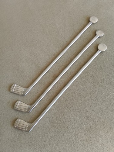 Vintage white metal - white, golf