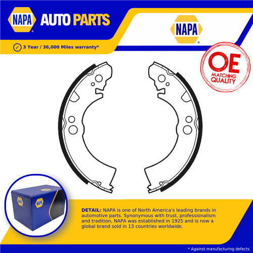 Brake shoes set fits nissan - shoes,
