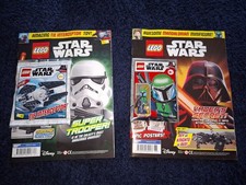 2 x Lego Star Wars Magazine