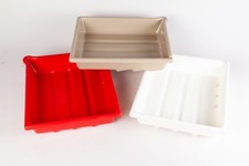 Paterson  10x8 Inch Developing Dishes.  Set of 3 Trays.  High Quality. EXC Cond.