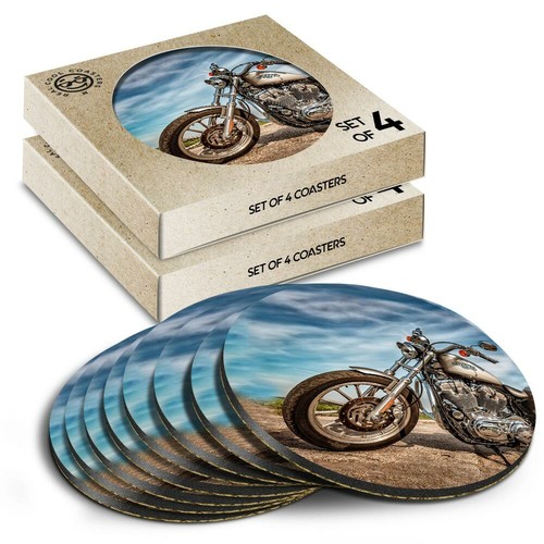 Boxed round coasters - boxed,