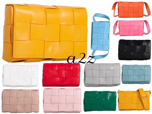 Ladies woven padded leather - ,