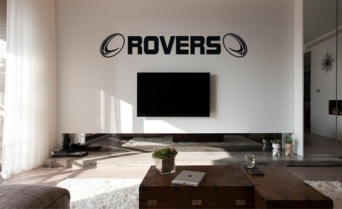 Hull rugby wall - (rovers),