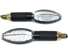 HOMOLOGATED Motorbike Indicators LED PAIR Turn Signals - BRIGHT