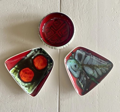 Poole pottery set - pottery, delphis