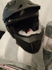 FMVSS 218 DOT Motorcycle Helmet Off Road Motorcross MX Crash Lid Enduro Matt XL