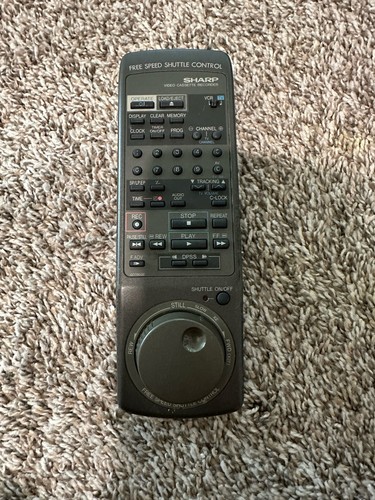 Sharp rrmcg0786ge vcr remote - sharp,