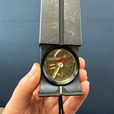 VINTAGE RECTA RETRACTABLE SWISS ARMY COMPASS W/ MIRROR PROSPECTOR
