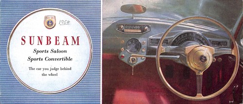 Sunbeam sports saloon - saloon,