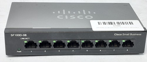 Cisco sf100d port 10 1000 - cisco, sf100d-08