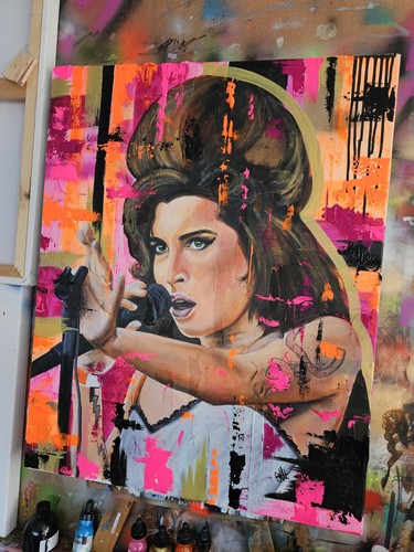 Amy winehouse picture canvas - picture,