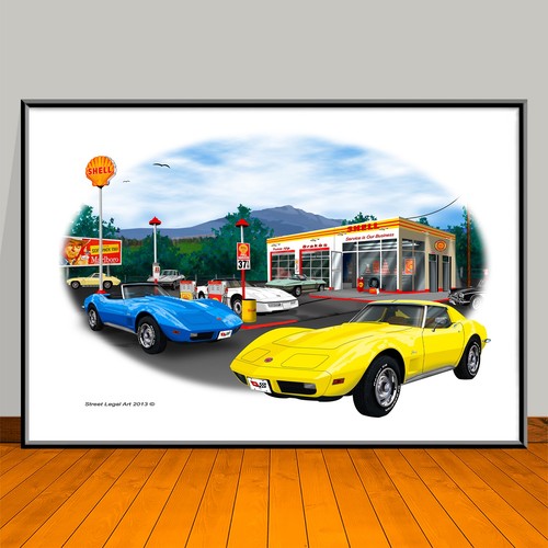 1973 corvette stingray shell - 1973,