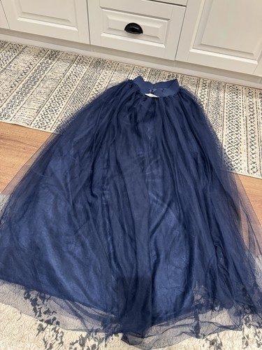 Coast size navy blue - blue, tulle