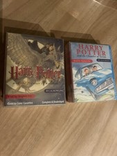 HARRY POTTER AND THE PRISONER OF AZKABAN + THE CHABER OF SECRETS AUDIO BOOK .