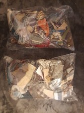 100% Wool Tweed Scrap Bags