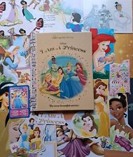 Disney Princess Scrapbooking Journal Ephemera Kit Pack Paper Stickers Fabric