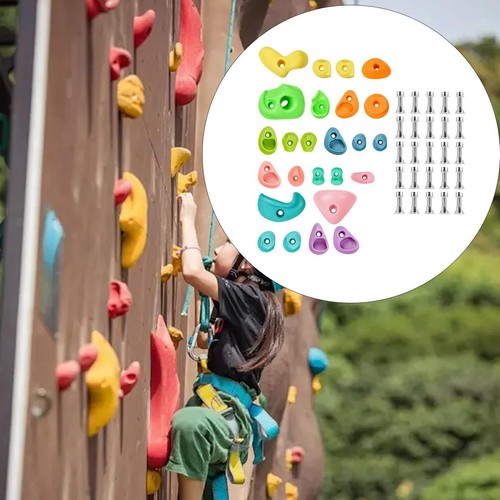 25x rock climbing holds - holds, wall