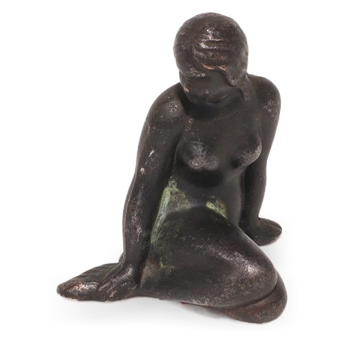 Vintage bronze art deco style - bronze,
