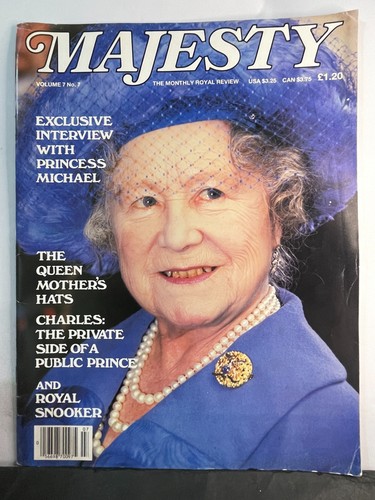Majesty magazine november 1986 - november,