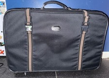 Large Vintage Green Carlton Suitcase 4 Wheels Spinner 74cm X 52cm X 22cm Approx