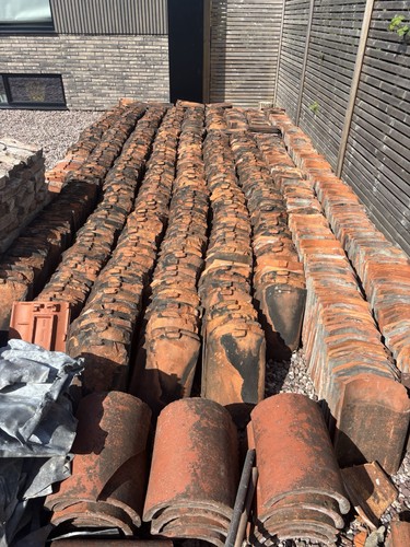 Clay pantiles reclaimed - -,
