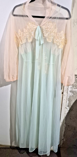 1950 1960 peignoir set - 1950'/1960.s,