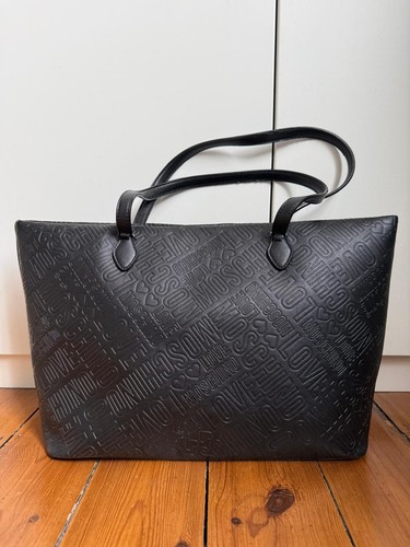 Love moschino large tote bag - moschino,