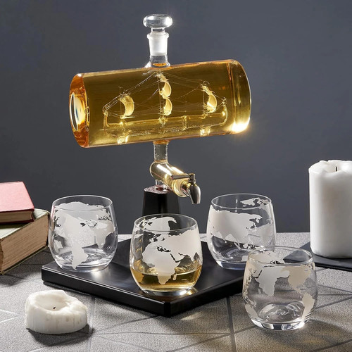 Bar gift set glass - gift,
