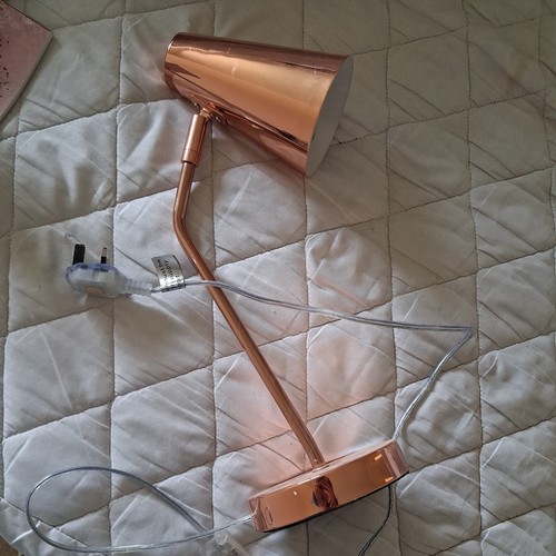 Copper retro adjustable desk - adjustable,