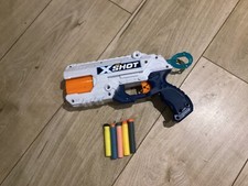 nerf gun xshot zuru with 5 foam bullets